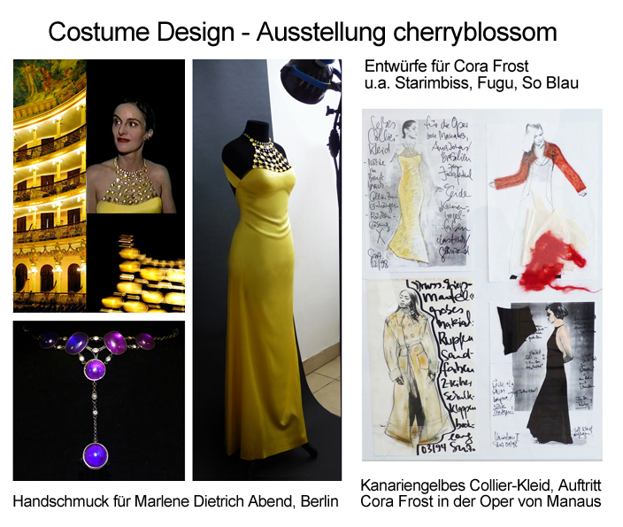 costume design von cherryblossom, Cora Frost, Oper Manaus, Marlene Dietrich